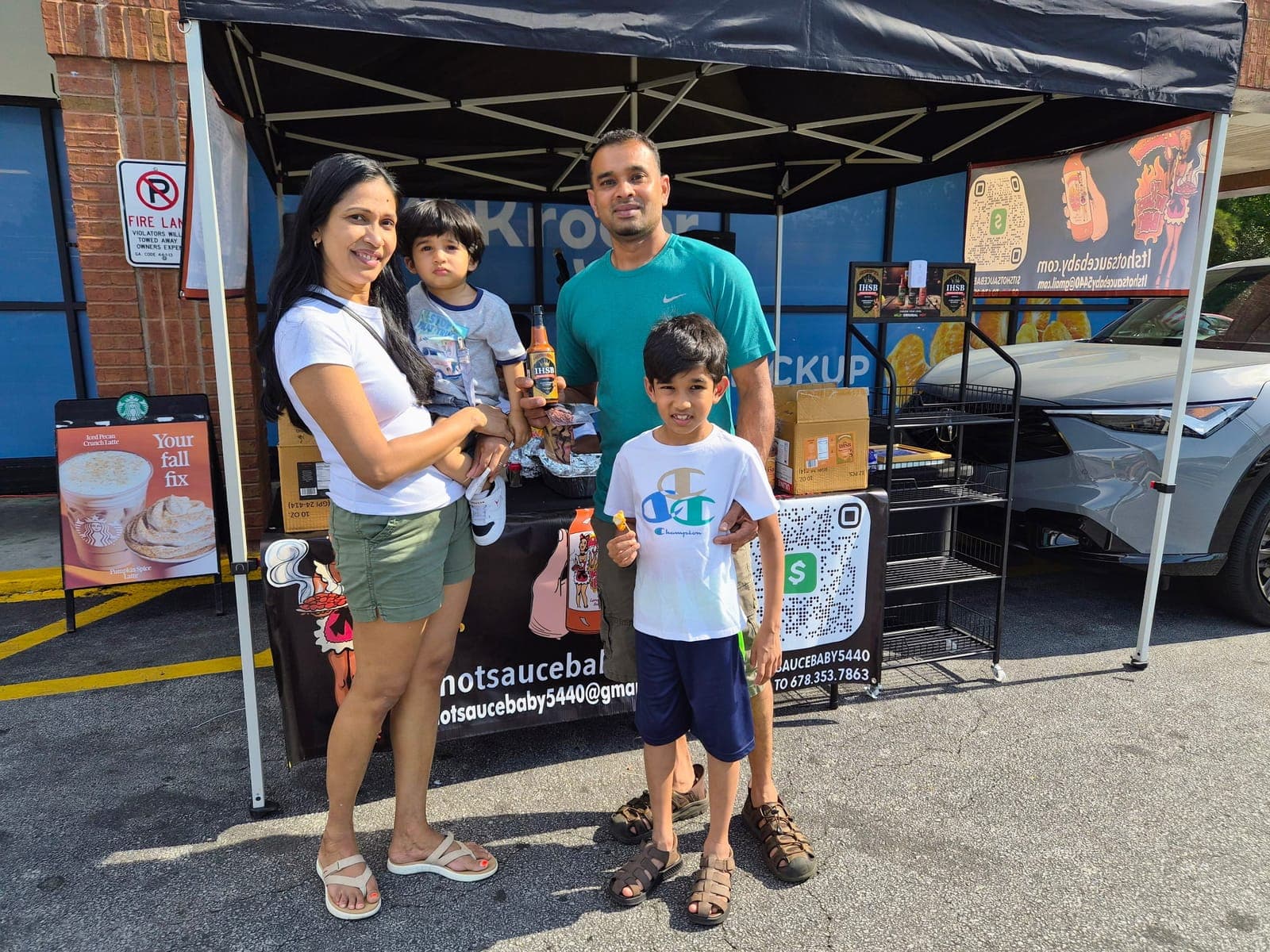 It's Hot Sauce Baby Labor Day tasting at Kroger